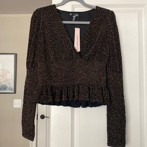 Aqua Brand sparkly top